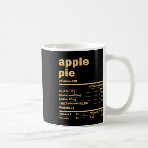 Erntedankfest Weihnachten Apfelkuchen Nährwertanga Kaffeetasse