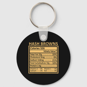 Erntedankfest Weihnachten Lustige Hash Browns Ernä Schlüsselanhänger
