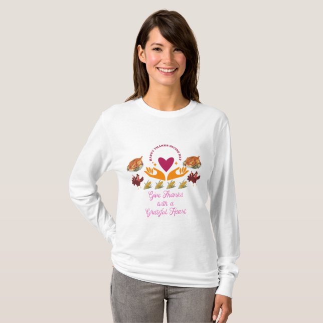 Erntedankfesttag T-Shirt (Vorne ganz)