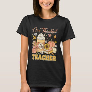 Erntedankgeschenke für Lehrer Truthahn Ein Dankbar T-Shirt