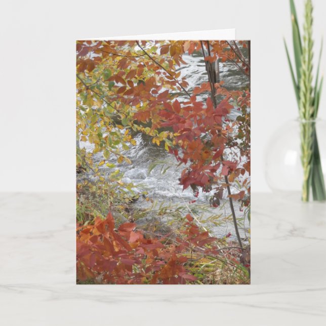 Erntedankgrußkarte Feiertagskarte (Vorderseite)