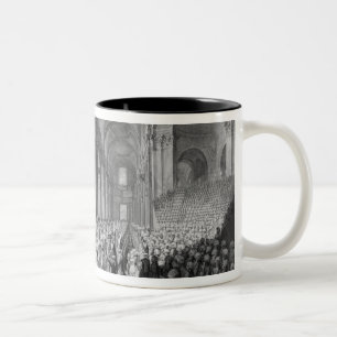 Erntedankservice in St Paul Kathedrale Zweifarbige Tasse