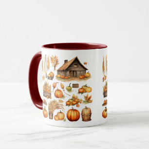 Erntedorf-Kombitasse zum Erntedankfest Tasse