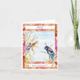 Erntekarte Dankeskarte