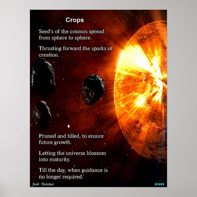 Ernten Poster (Vorne)