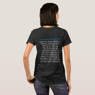 Ernten Sie und schließen Sie 2018 an T-Shirt