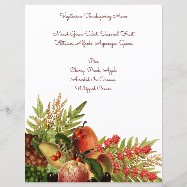 Ernteobst auf Papier (Vorderseite)