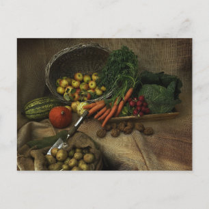 Erntepostkarte Postkarte