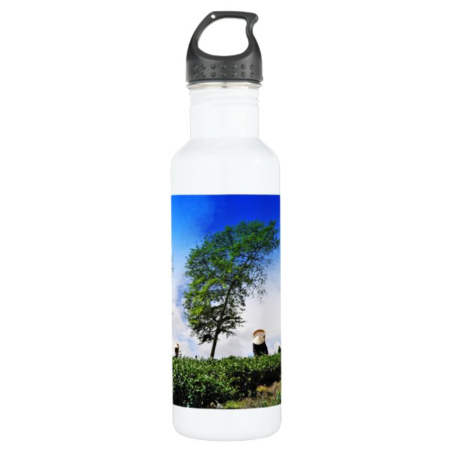 Erntetee Edelstahlflasche (Vorderseite)