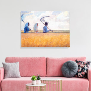 Erntezeit Anna Ancher Leinwanddruck