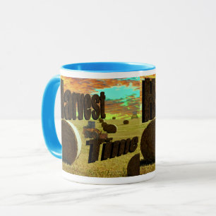 Erntezeit und Logo, Tasse