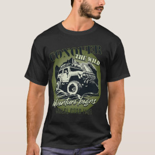 Erober das Wilde T-Shirt - grün