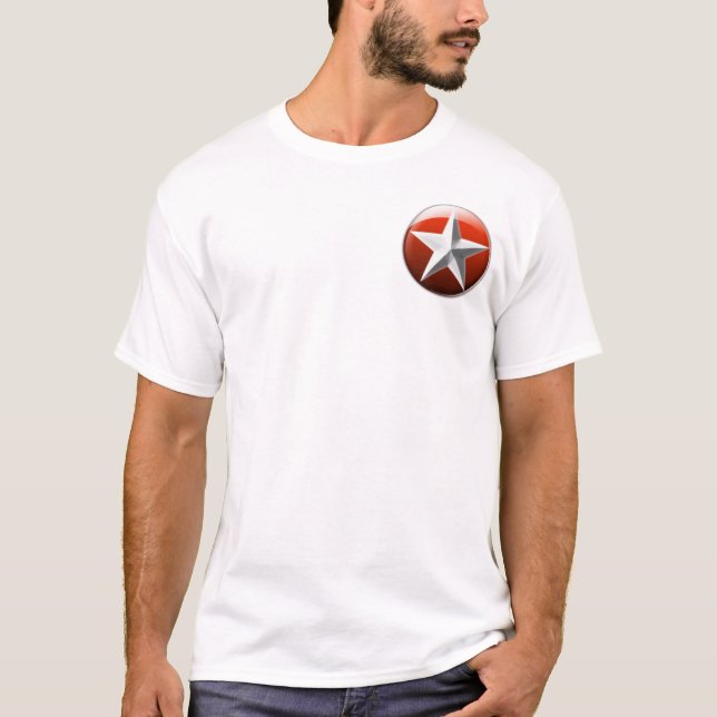Eroberer-Symbol-Tasche T-Shirt (Vorderseite)