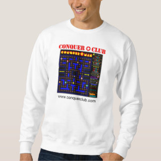 Erobern Sie Mann-Karte Sweatshirt