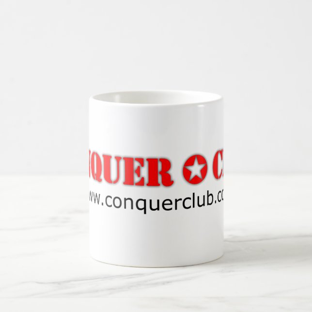 Erobern Sie Verein-Tasse Kaffeetasse (Mittel)