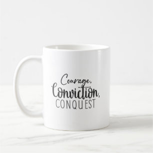 Eroberung der Courage - Erfolg des Gymnastiks Moti Kaffeetasse