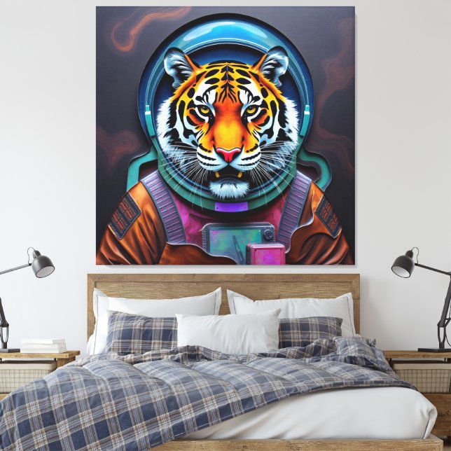 EROBERUNG DES TIGERMONDS-4 LEINWANDDRUCK (Insitu (Schlafzimmer))