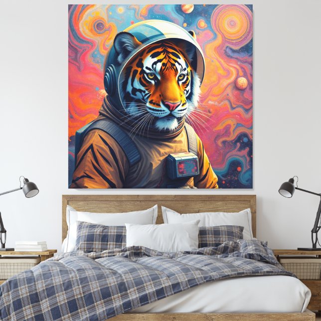 EROBERUNG DES TIGERMONDS-6 LEINWANDDRUCK (Insitu (Schlafzimmer))