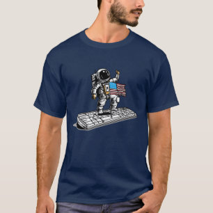 EROBERUNG DES WELTRAUMS - Geek-Humor Astronaut T-Shirt