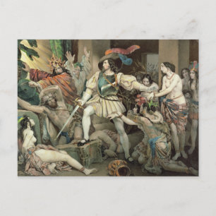 Eroberung Mexikos Postkarte