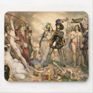 Eroberung von Mexiko Mousepad