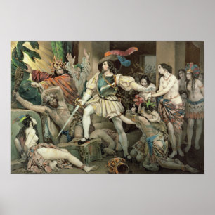 Eroberung von Mexiko Poster