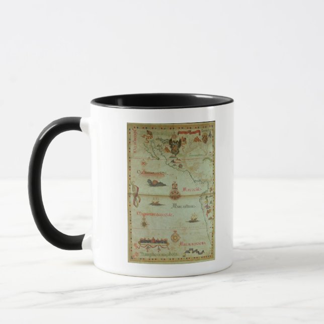 Eroberung von Mexiko und von Peru Tasse (Links)