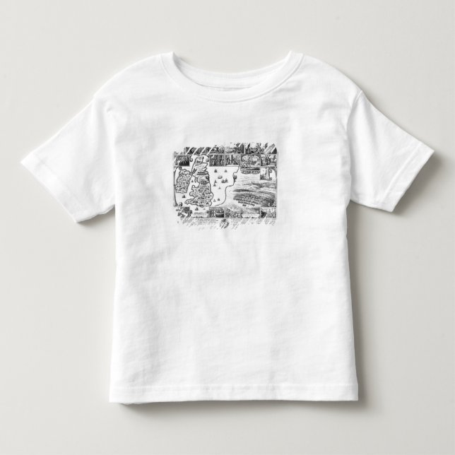 Eroberungen von Gustavus II Adolphus Kleinkind T-shirt (Vorderseite)