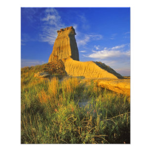Erodiertes Monument im Little Missouri Fotodruck