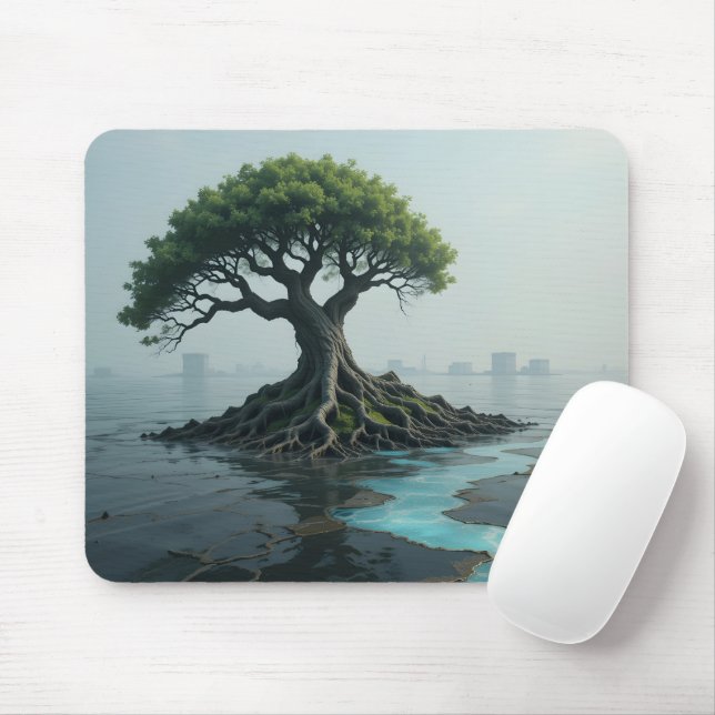 Eroding Community Roots Mousepad (Mit Mouse)