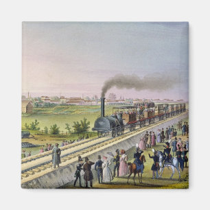 Eröffnung der ersten Bahnlinie Magnet