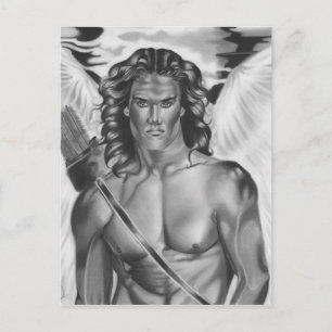 Eros Angel Liebe Postkarte