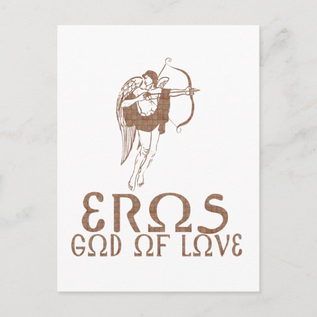Eros Postkarte (Vorderseite)