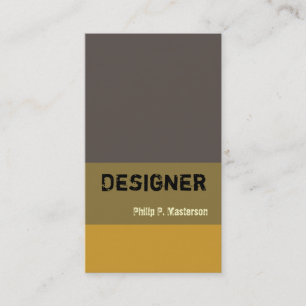 Eroxion Masculine Color Block Consultant Visitenkarte