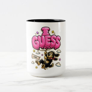 Errate nochmal Persönlich Lustig Sarkastisch Zweifarbige Tasse
