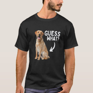 Errate was Gelber Lab Butt! Lustiger Labrador Retr T-Shirt