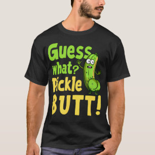 Errate was Gurkenarsch Lustige Gurke Meme Gurke T-Shirt