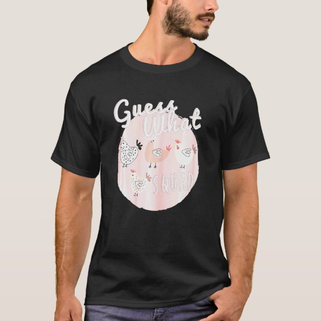 Errate Was Hühner Squad Tee Ostern Frauen Mädchen  (Vorderseite)