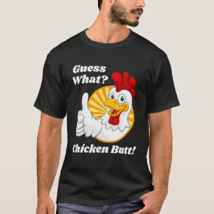 Errate Was Hühnerhintern Lustig Komisch Klassisch T-Shirt