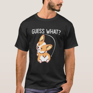 Errate Was Lustiger Corgi Hintern Für Hund T-Shirt