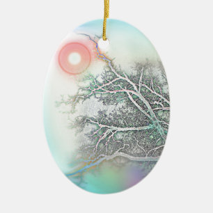 Erreichbarkeit für den Himmel Keramik Ornament