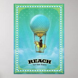 Erreichbarkeit für die Sterne (Druck) Poster