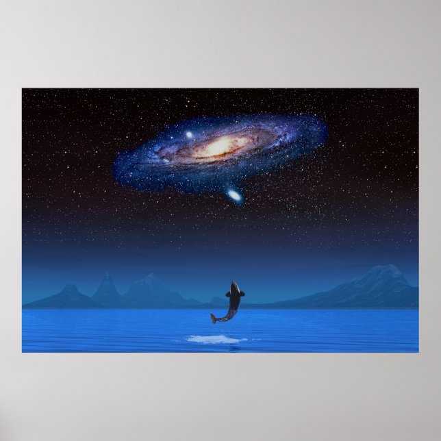 Erreichbarkeit für die Sterne Poster (Vorne)