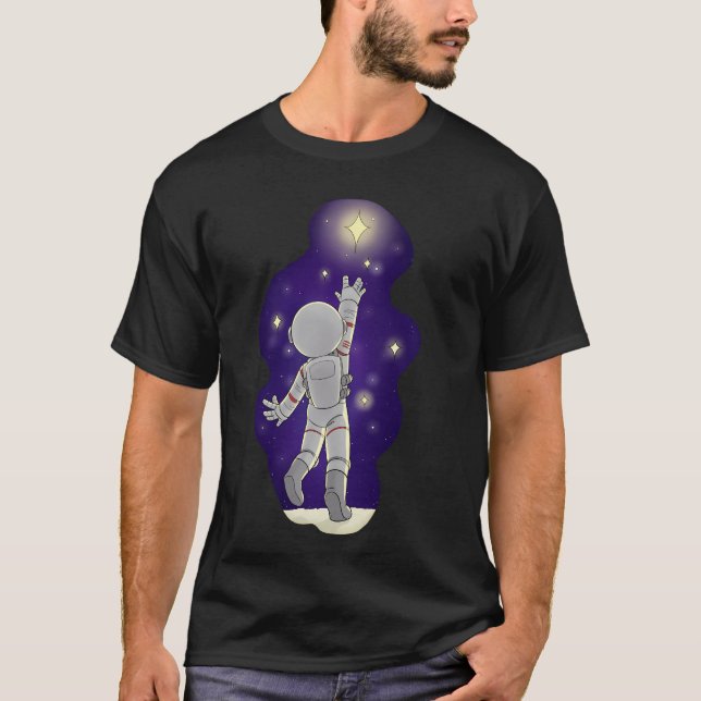 Erreichbarkeit für die Sterne T-Shirt (Vorderseite)