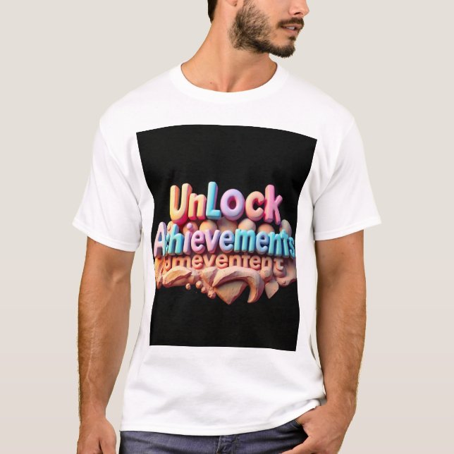 Erreichbarkeit Grafischer T - Shirt freischalten (Vorderseite)