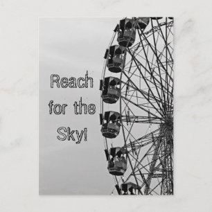 Erreiche den Himmel, Riesenrad Postkarte
