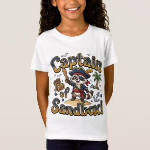 Erreiche die Sterne Kind Süßer Waschbär T-Shirt