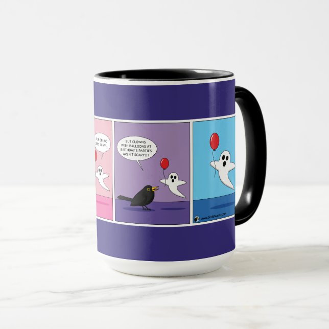 Erreichen des Comic des Gegenziels Tasse (VorderseiteRechts)