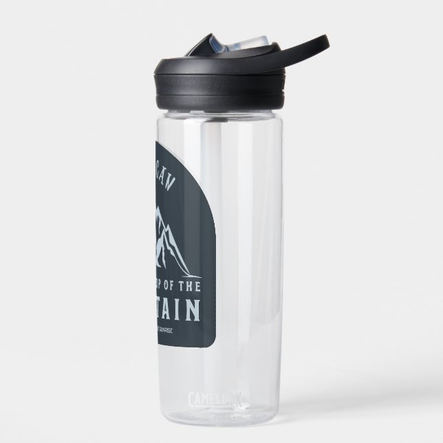 Erreichen Sie den Gipfel des Berges Trinkflasche (Links)