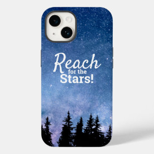 Erreichen Sie die Sterne Motivationszitat Sternenn Case-Mate iPhone 14 Hülle